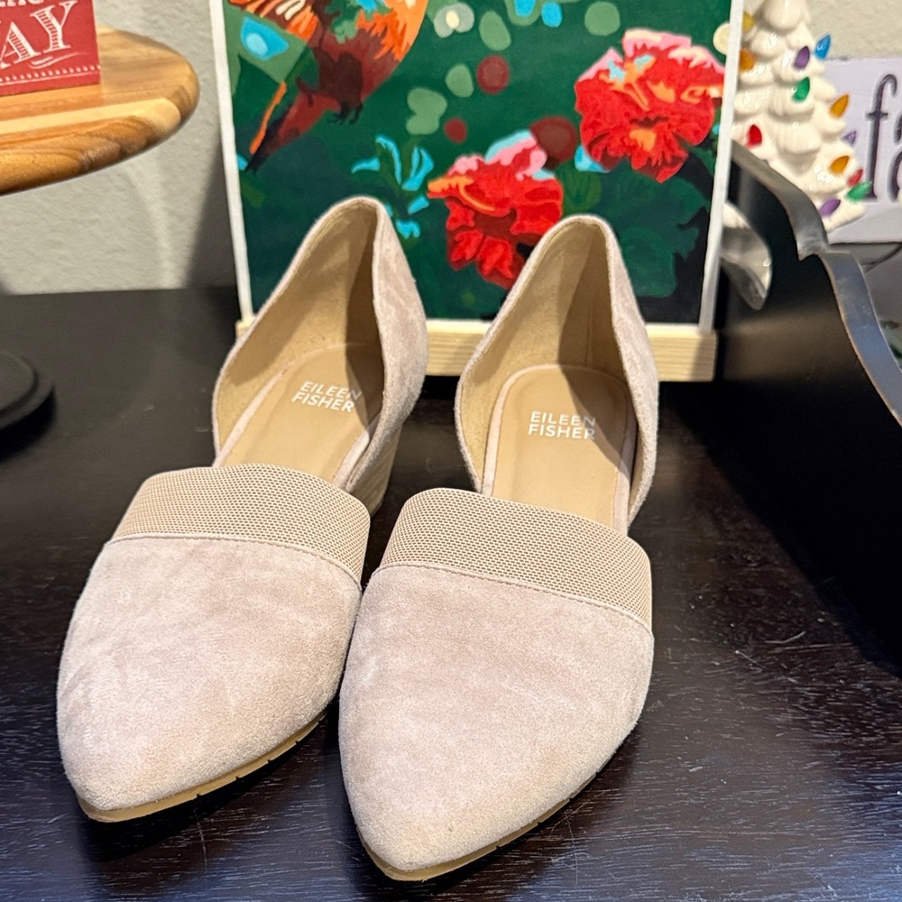 Eileen Fisher Women's Beige Loafers